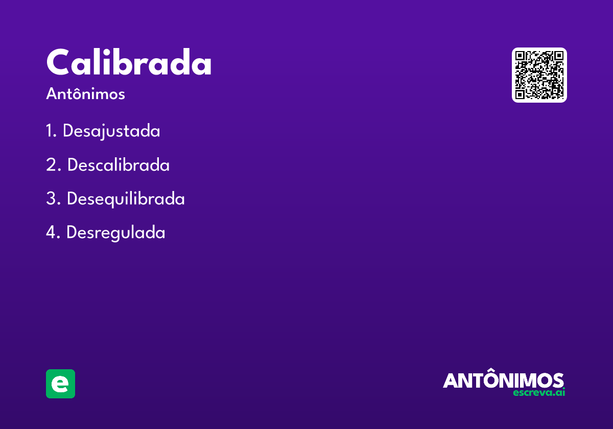 calibrada