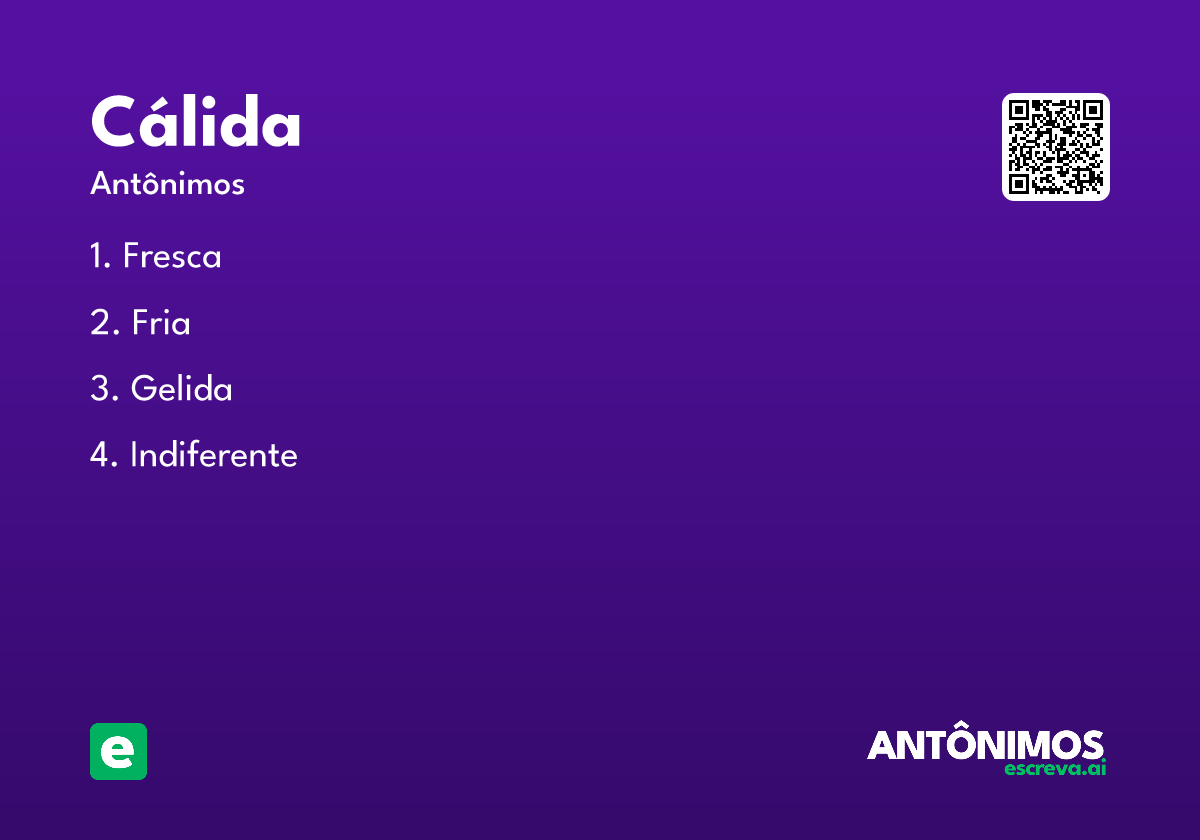 cálida