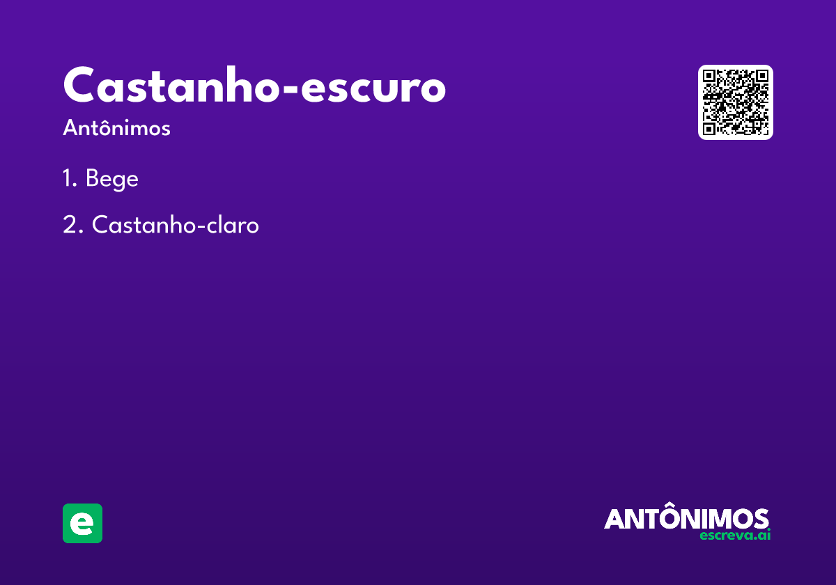 castanho-escuro