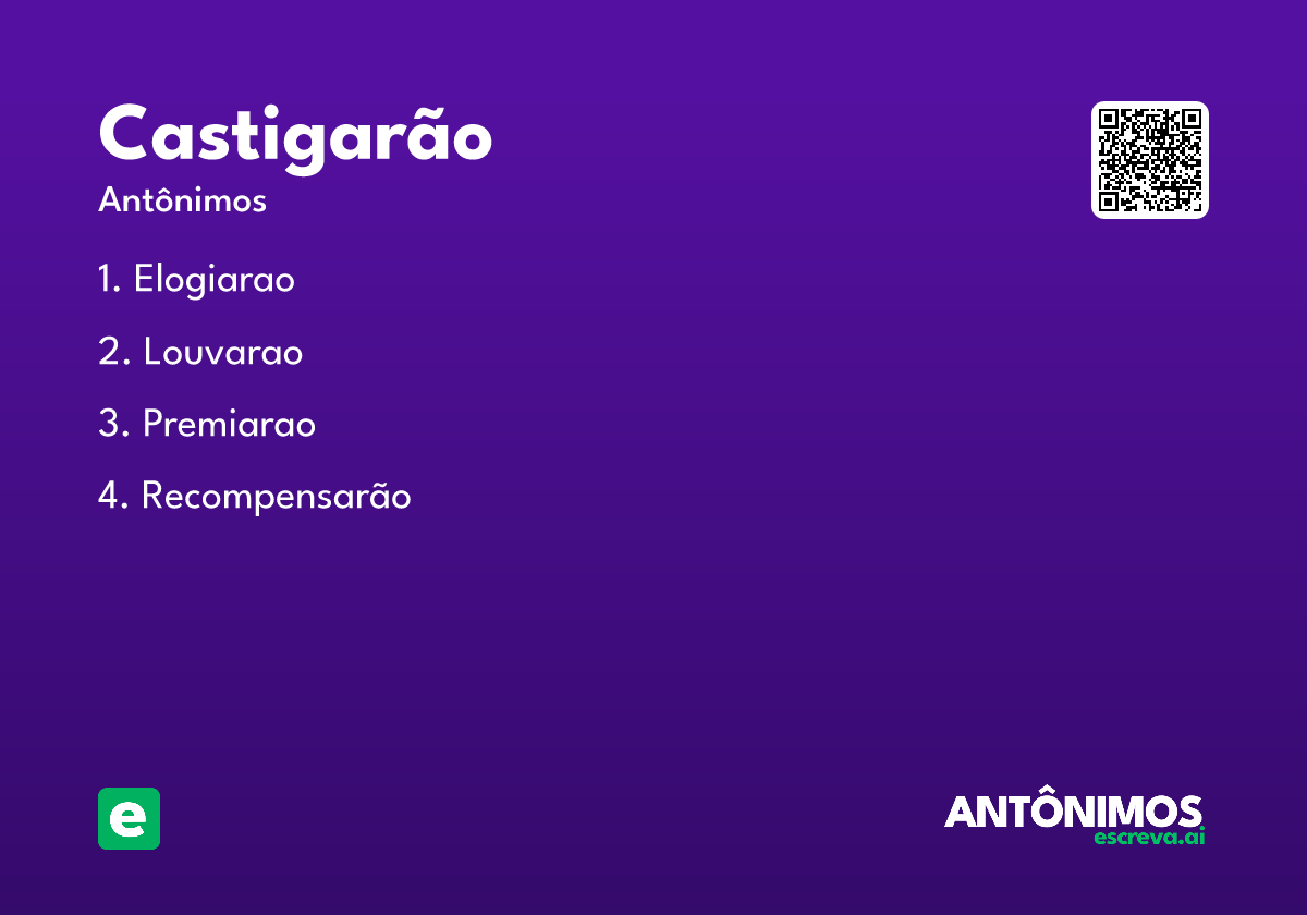 castigarão