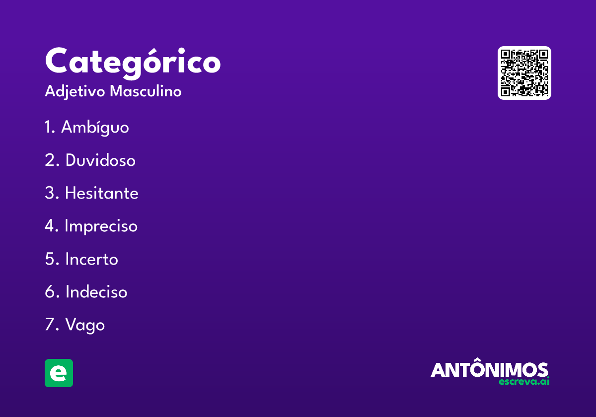 categórico