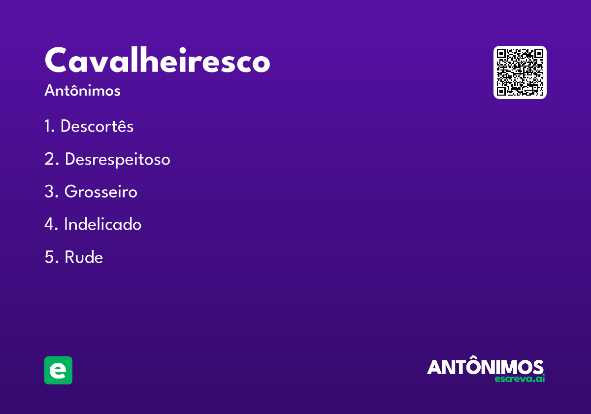 cavalheiresco