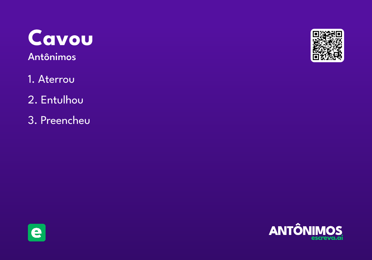 cavou