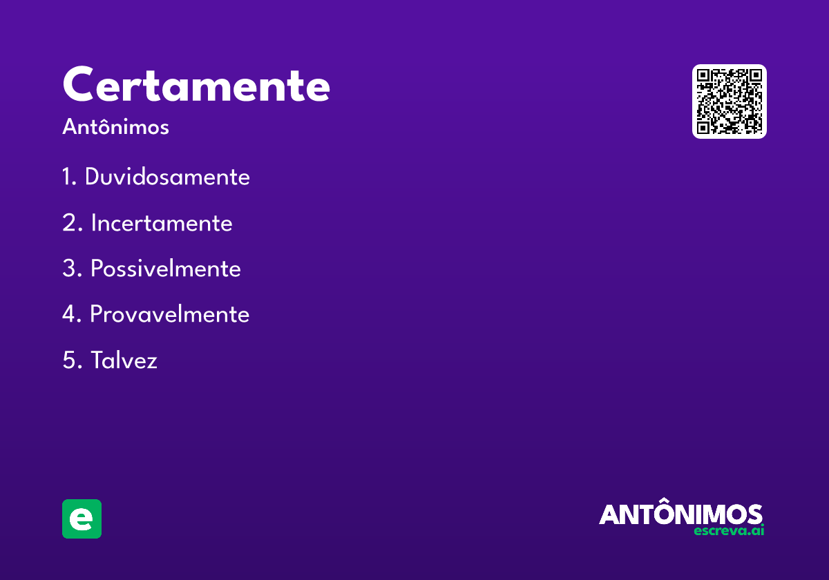 certamente