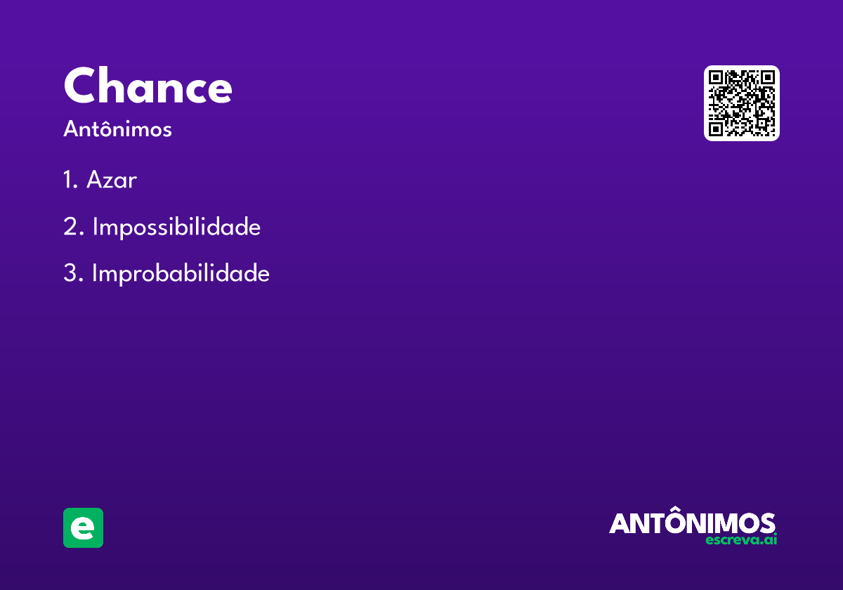 chance