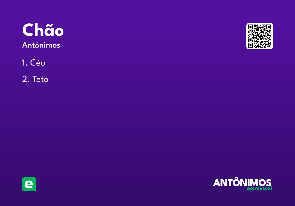chão