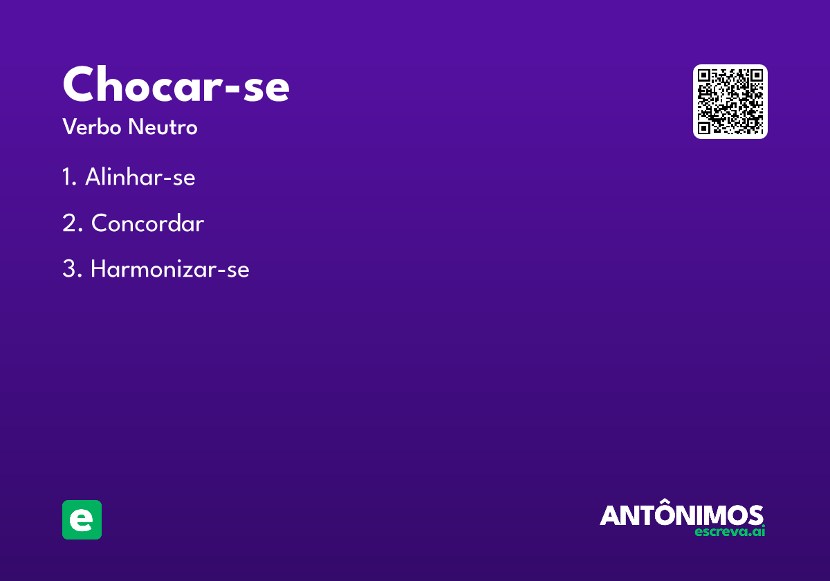 chocar-se
