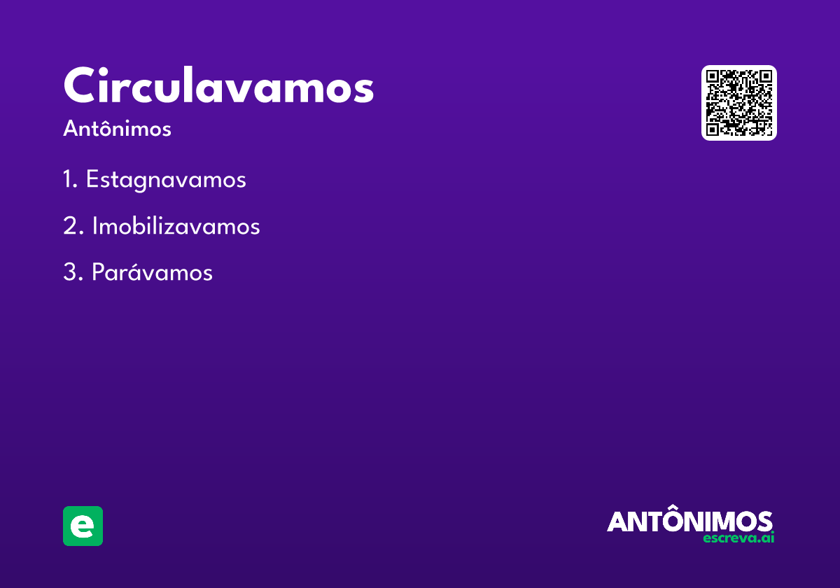 circulavamos