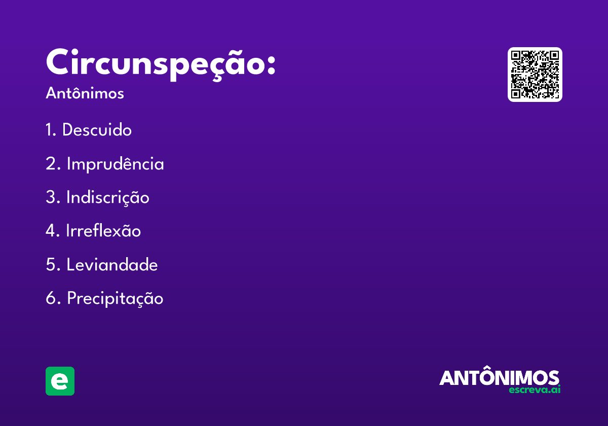 Circunspeção: