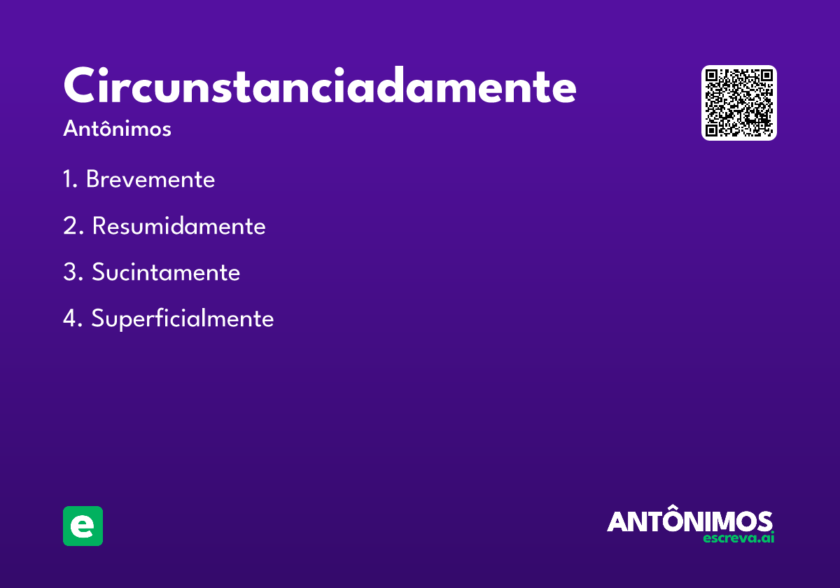 circunstanciadamente