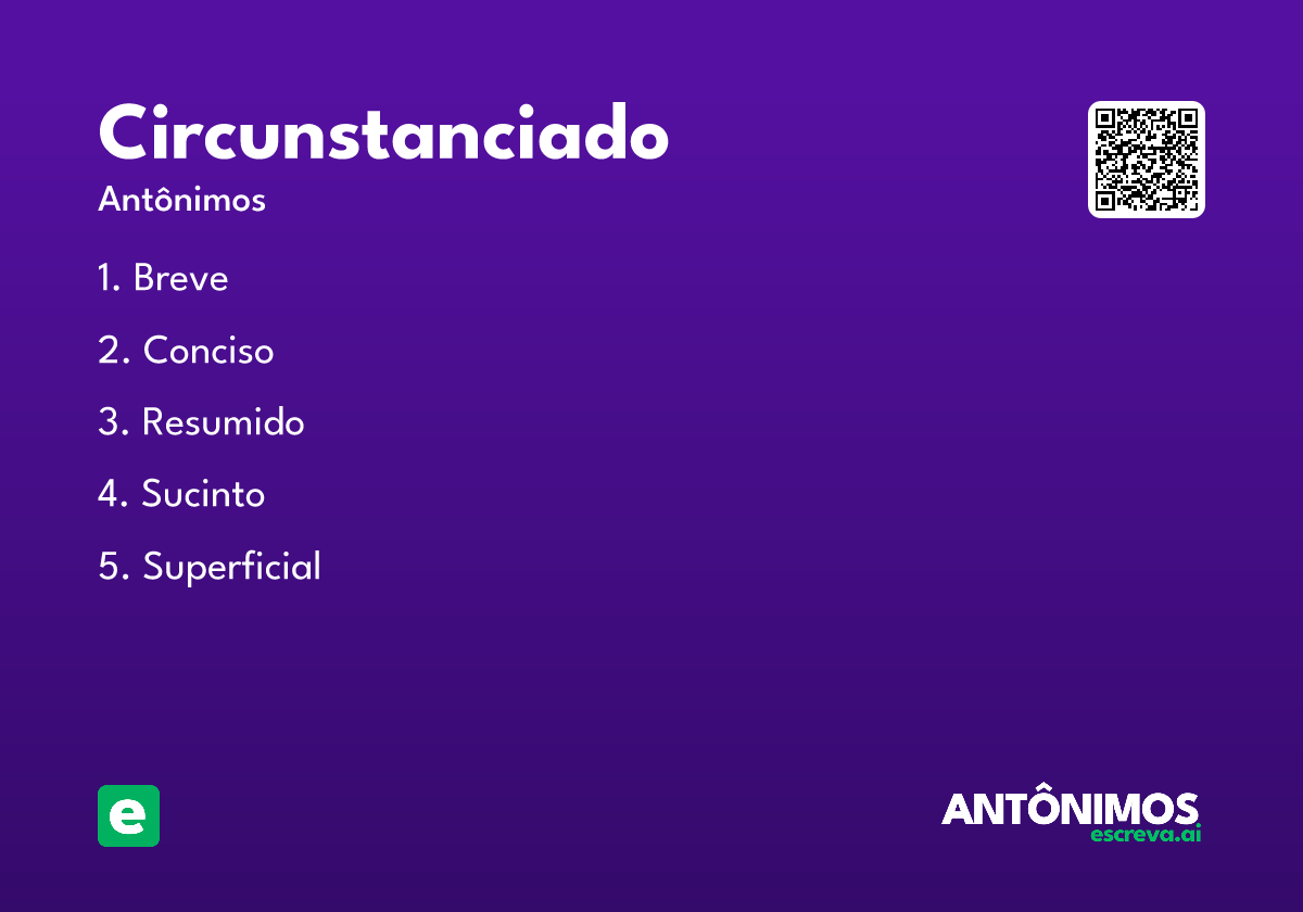 circunstanciado