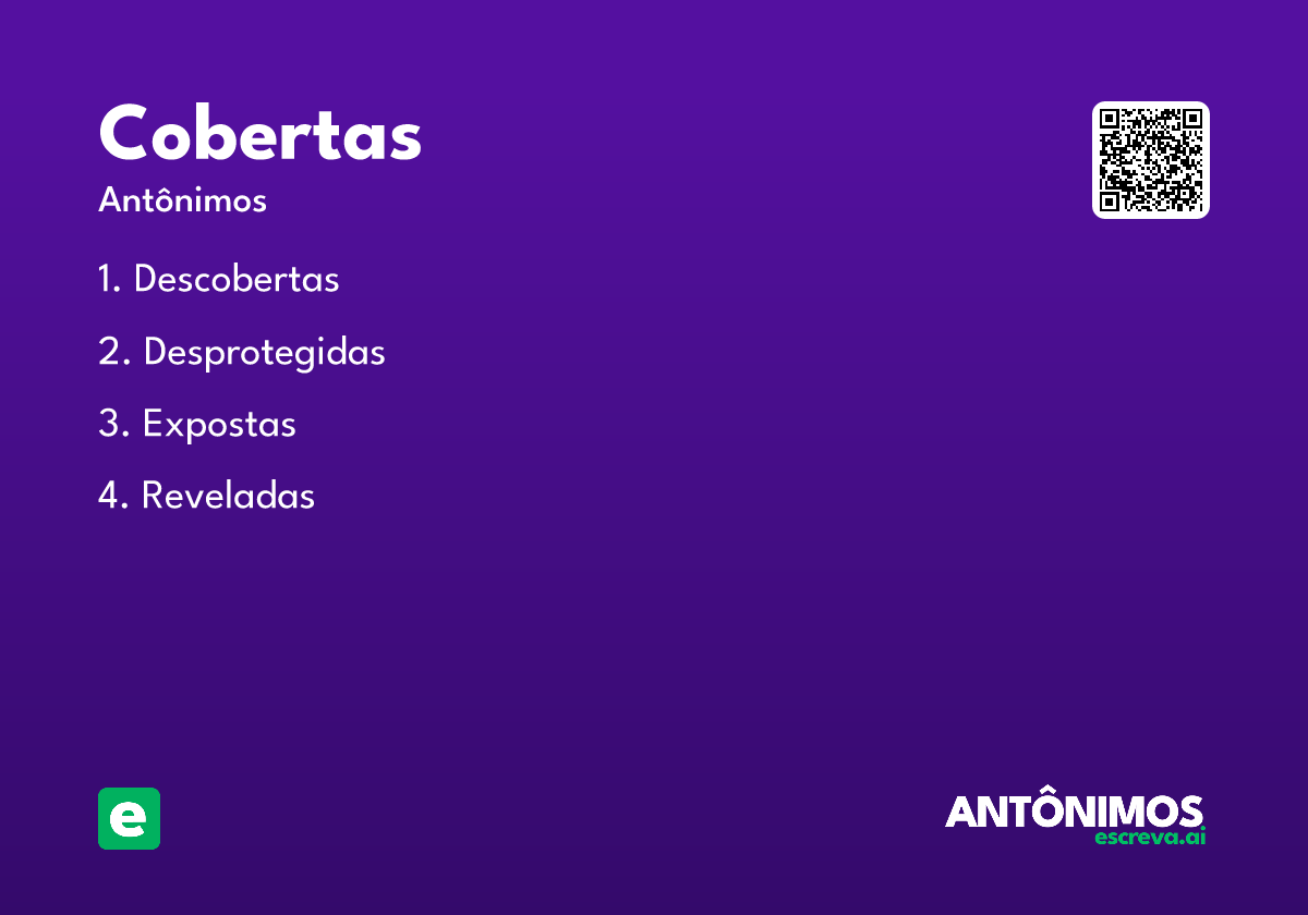 cobertas