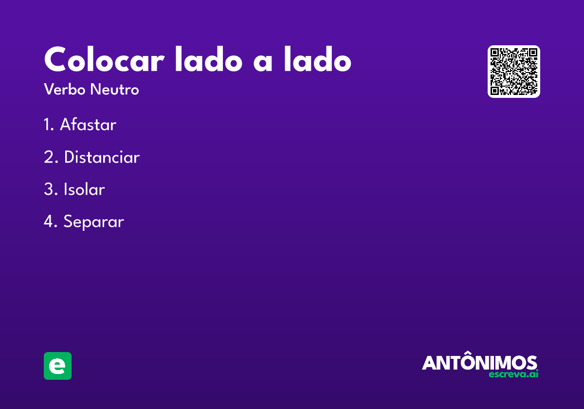 colocar lado a lado