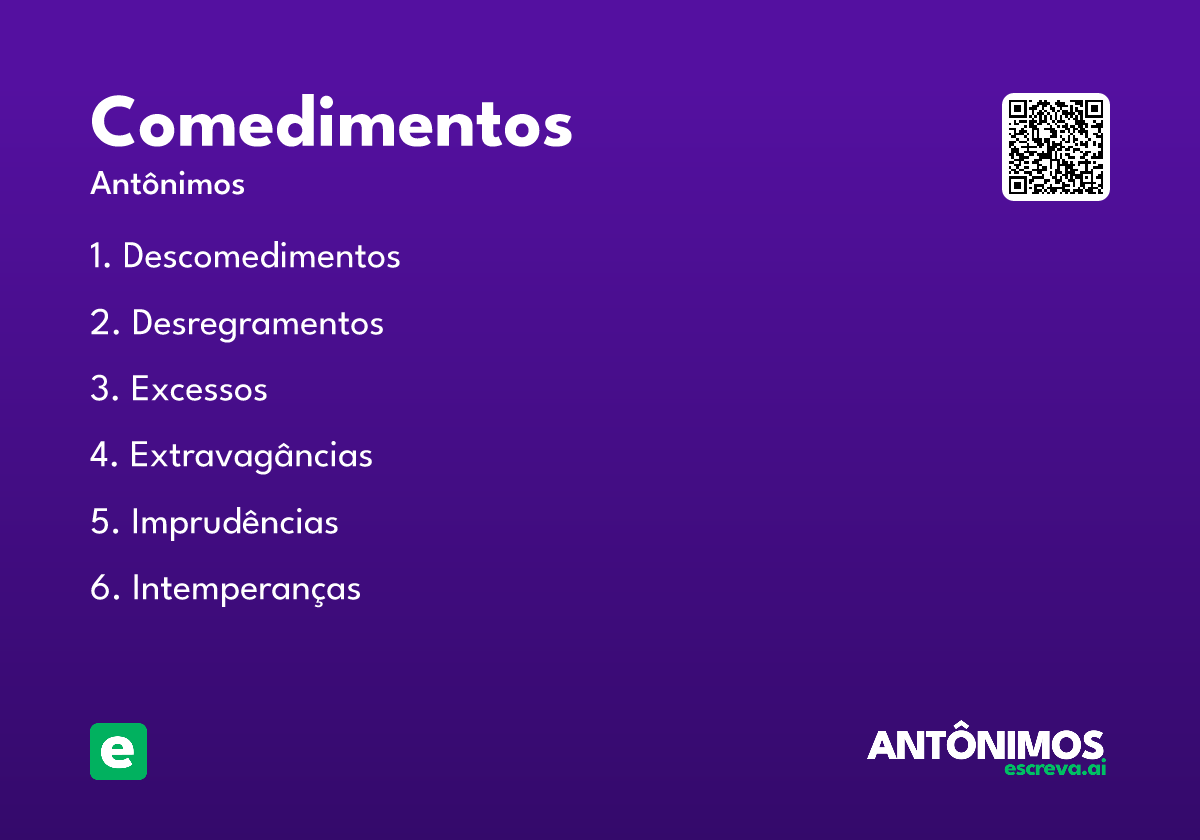comedimentos