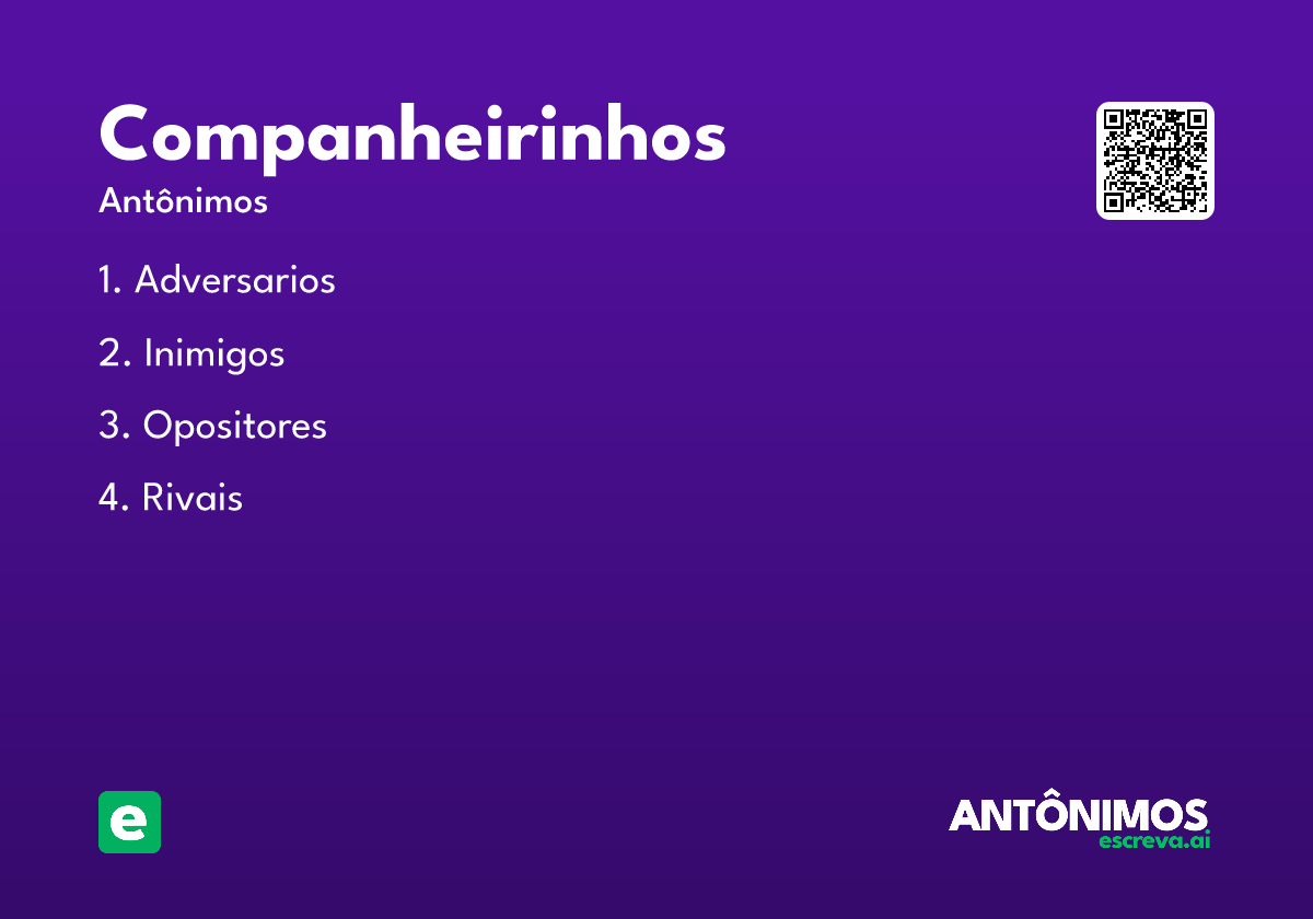 companheirinhos
