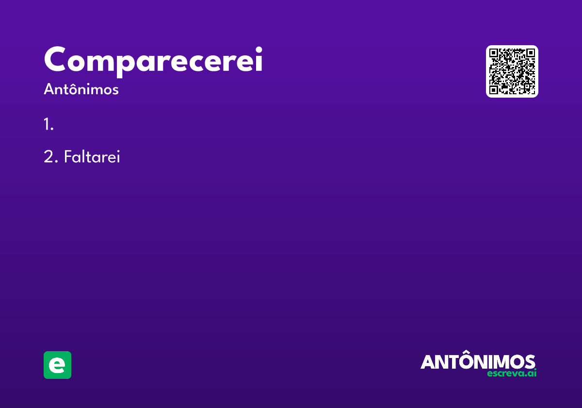 comparecerei