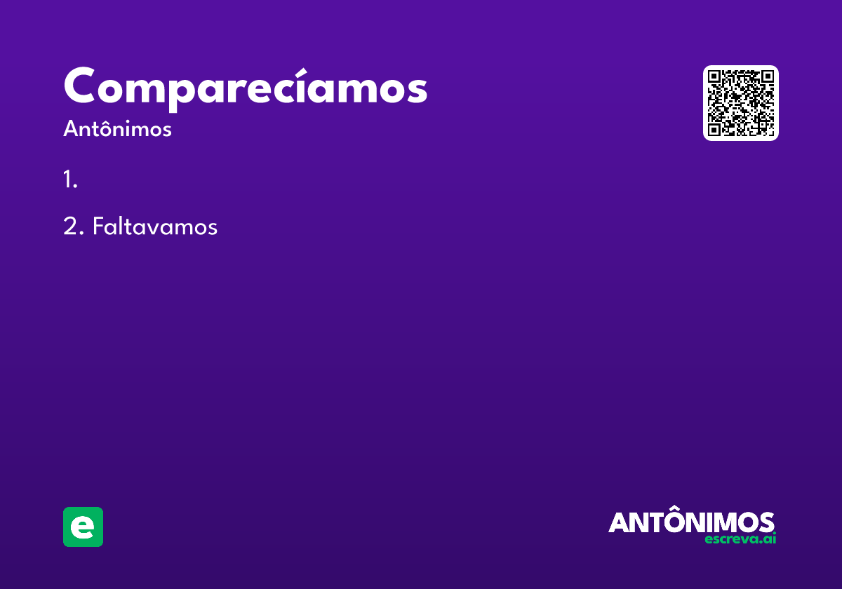 comparecíamos