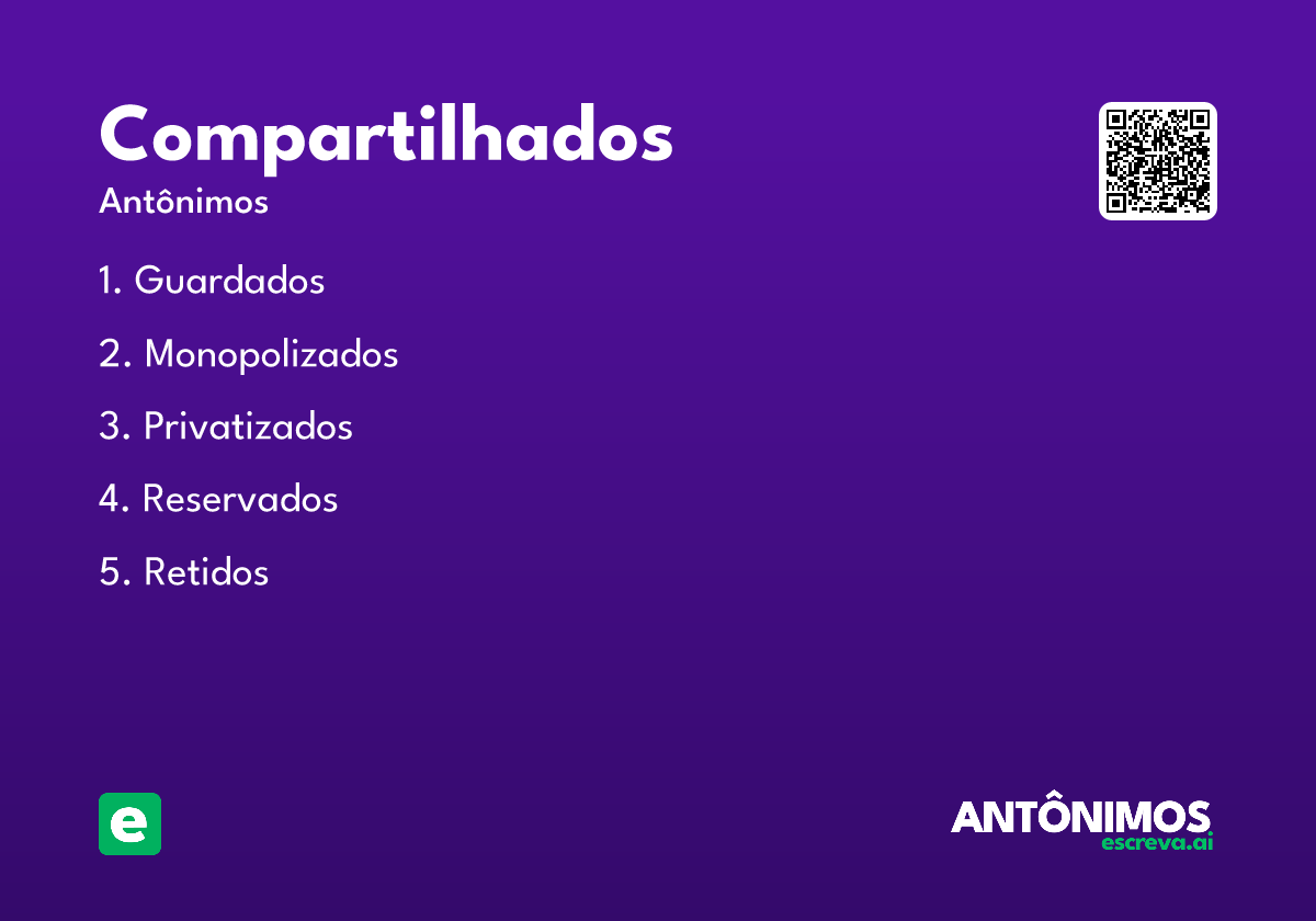 compartilhados