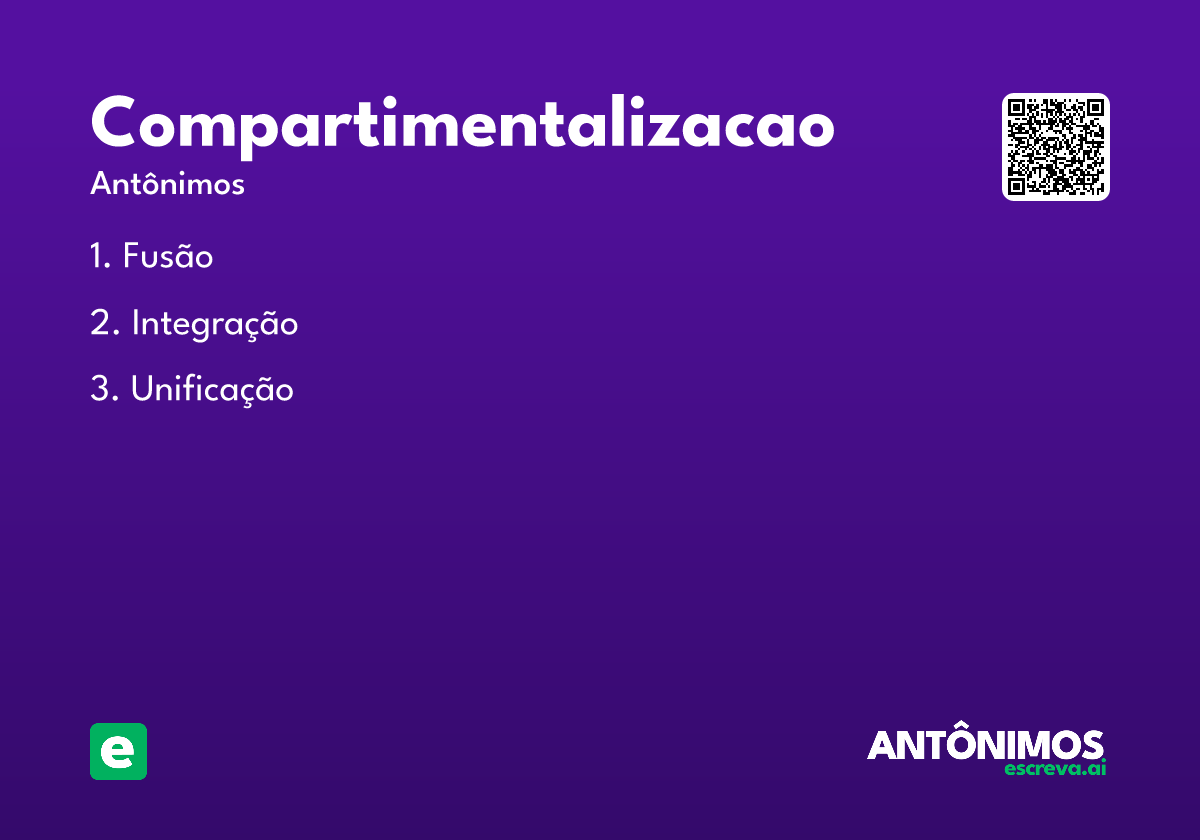 compartimentalizacao