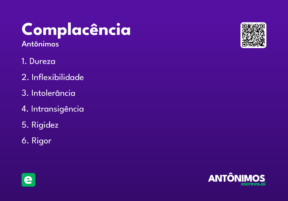 complacência