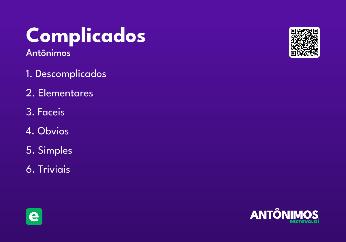 complicados