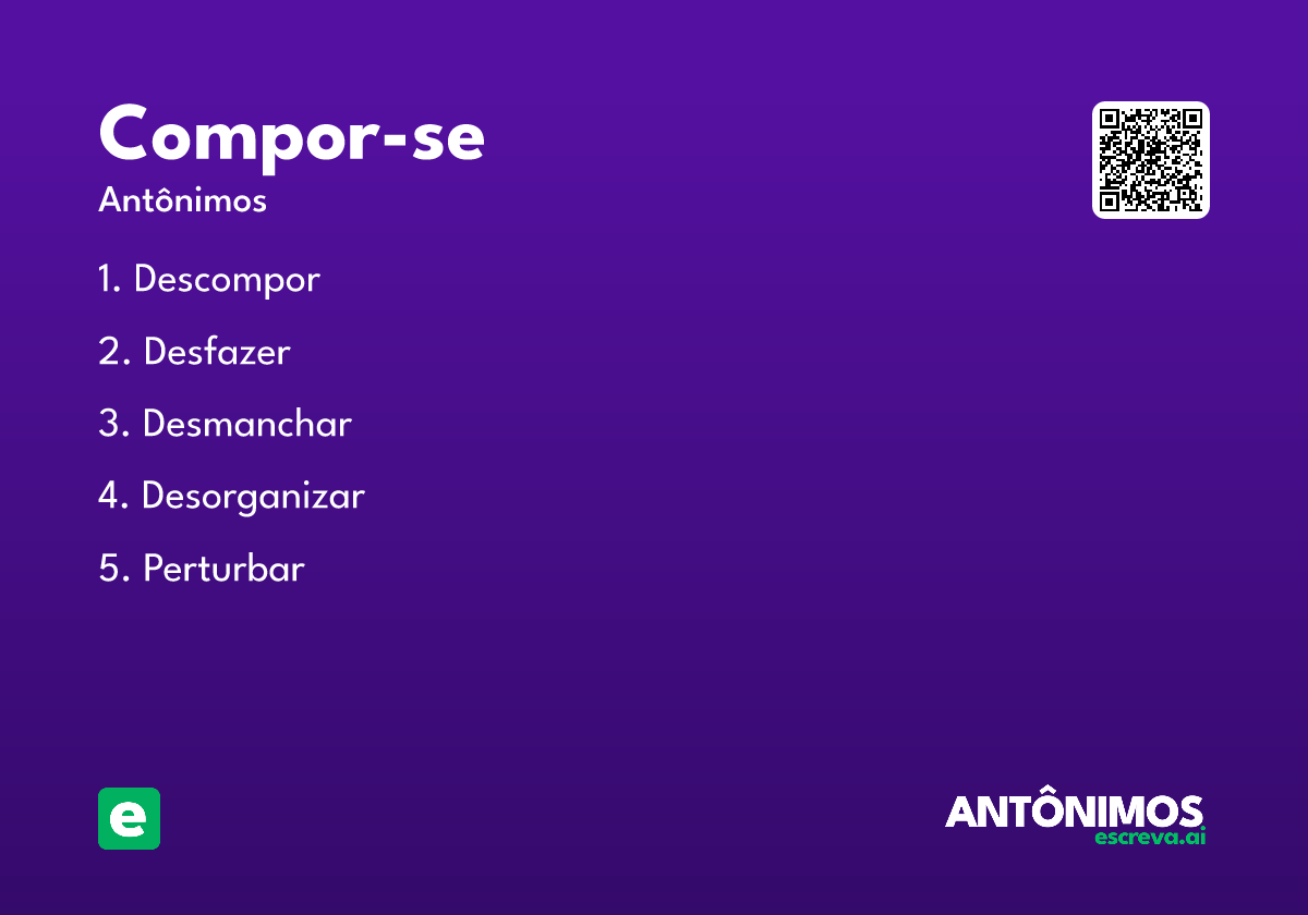 compor-se