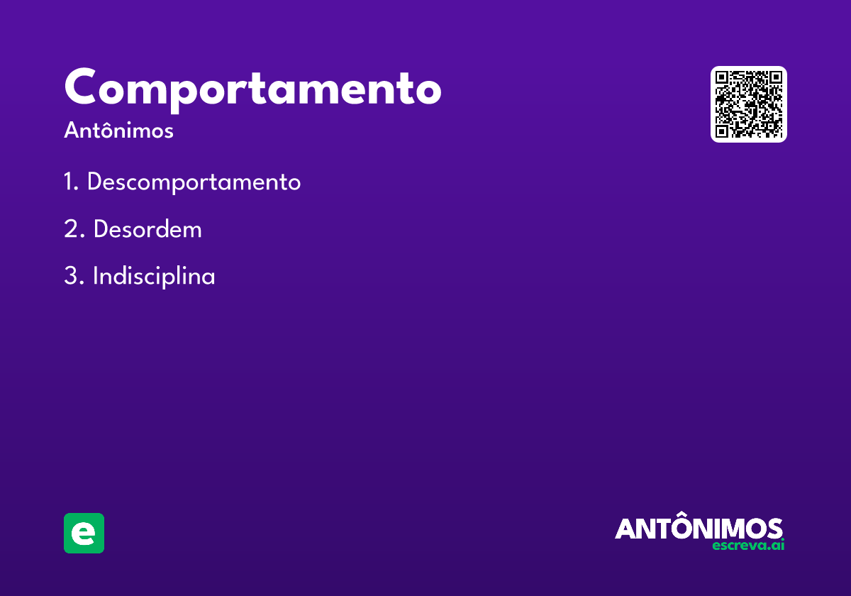 comportamento