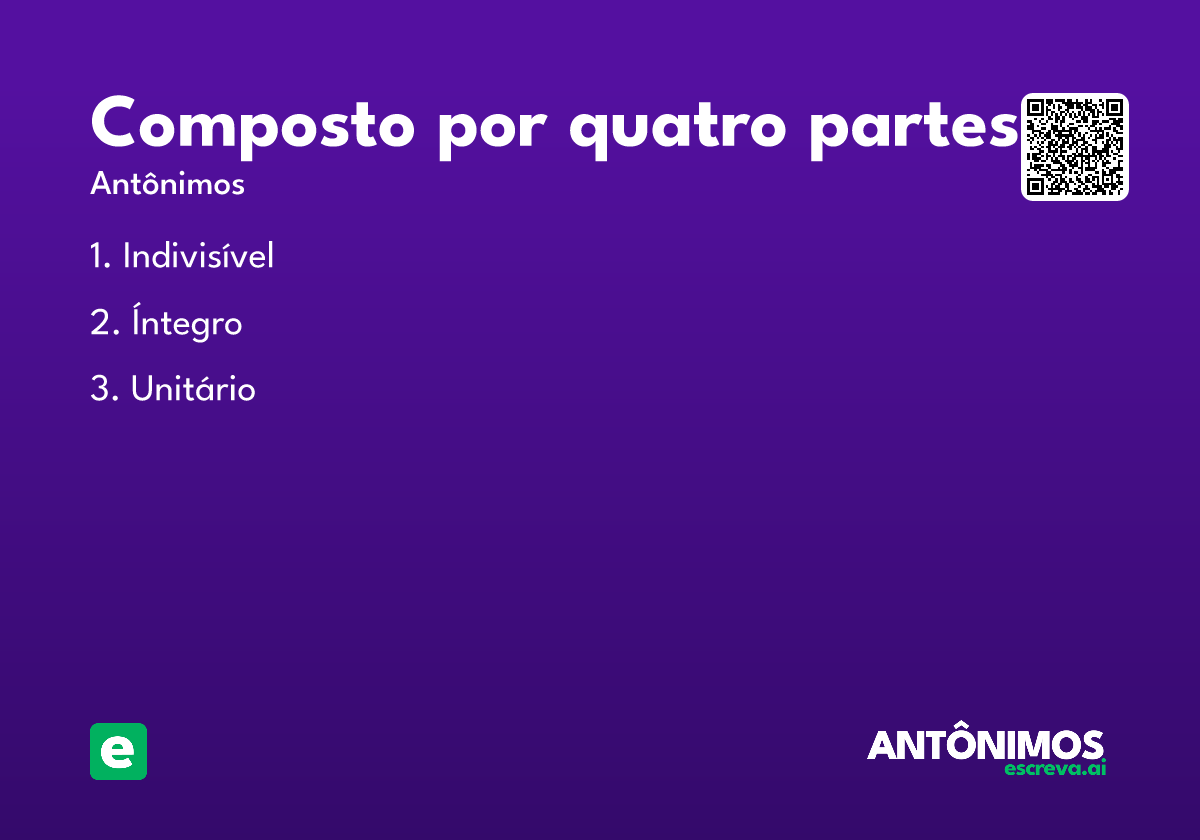 composto por quatro partes