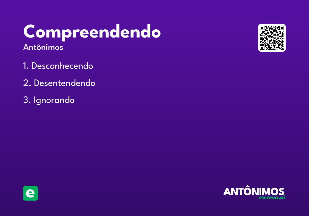 compreendendo