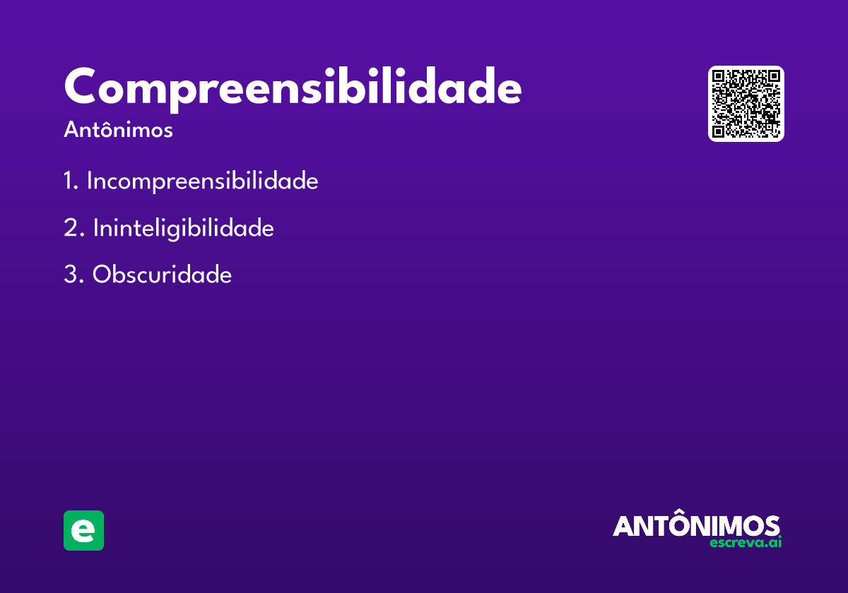 compreensibilidade