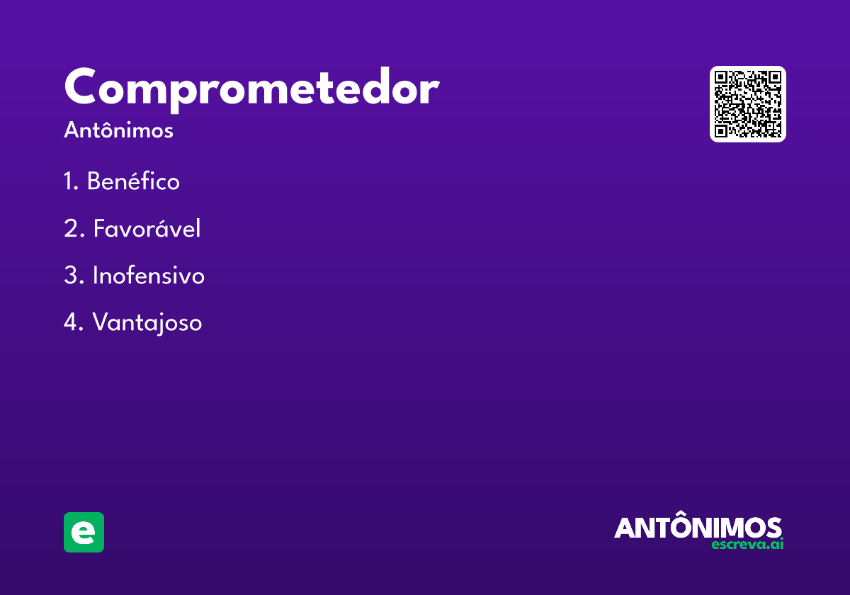 comprometedor