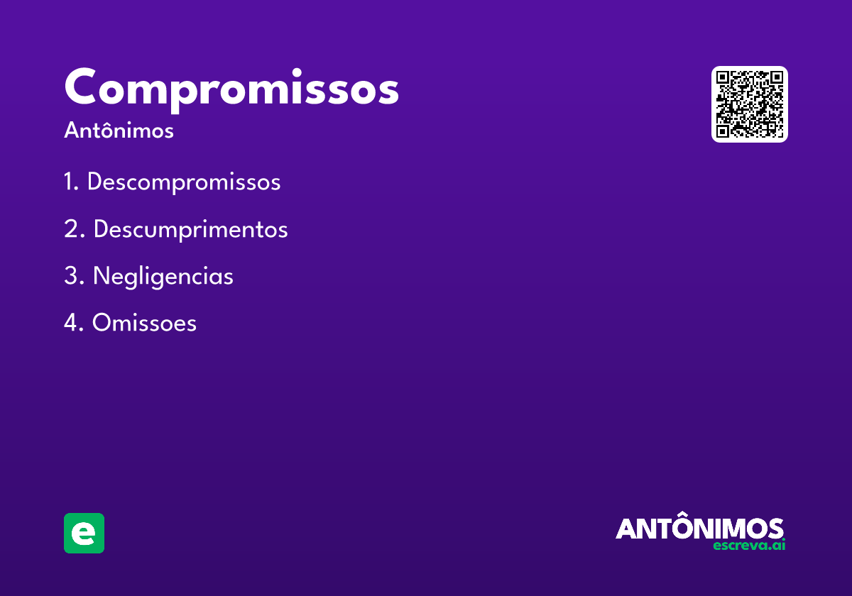 compromissos