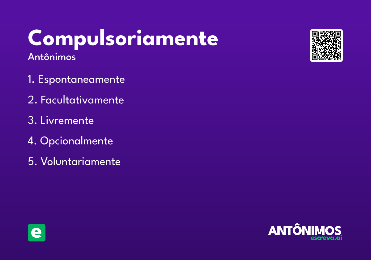 compulsoriamente