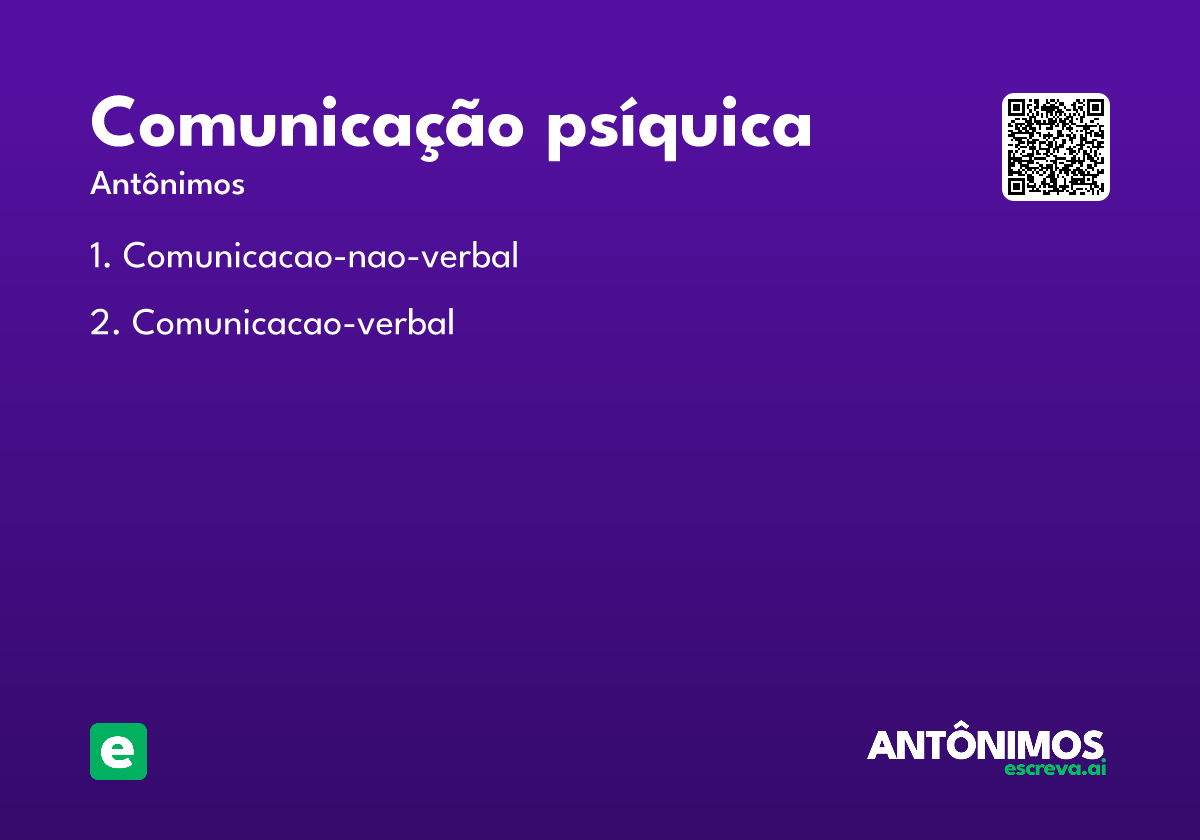 comunicação psíquica