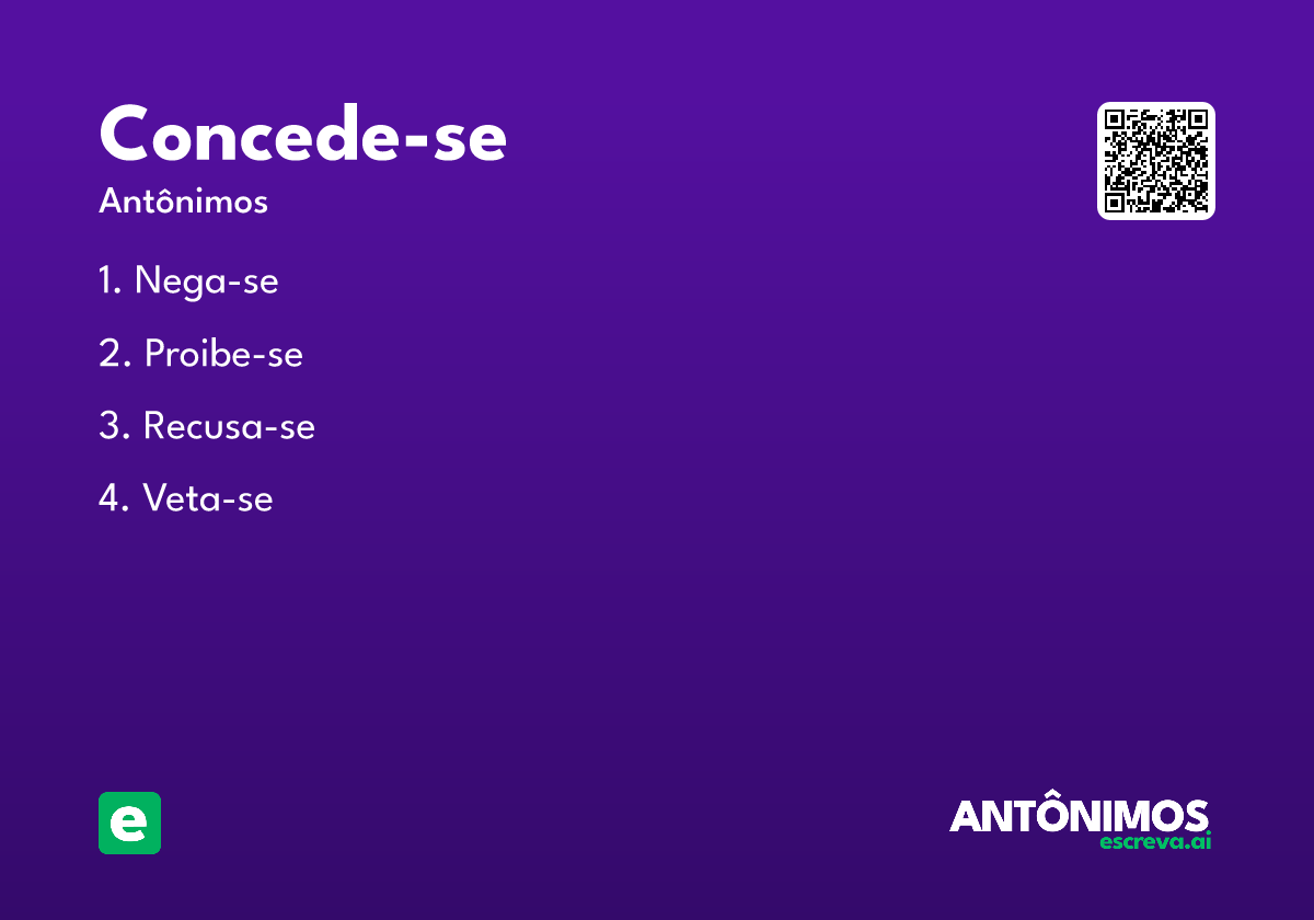 concede-se
