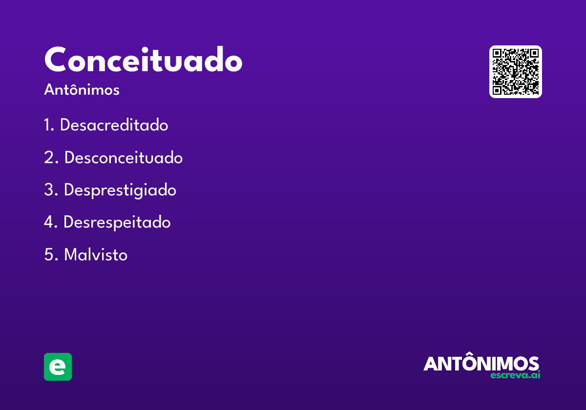 conceituado