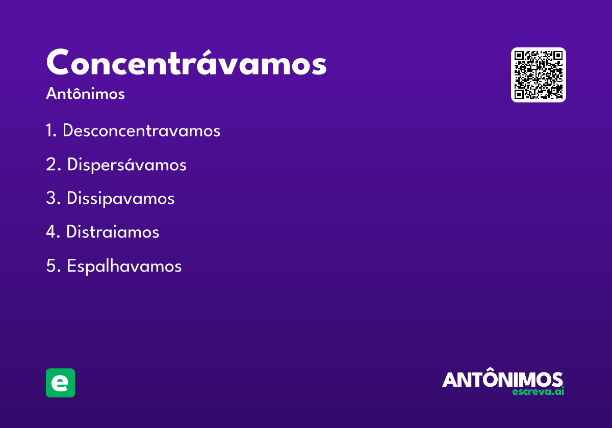 concentrávamos
