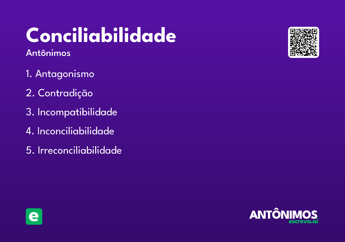 conciliabilidade