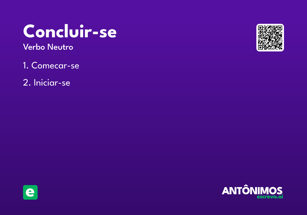 concluir-se