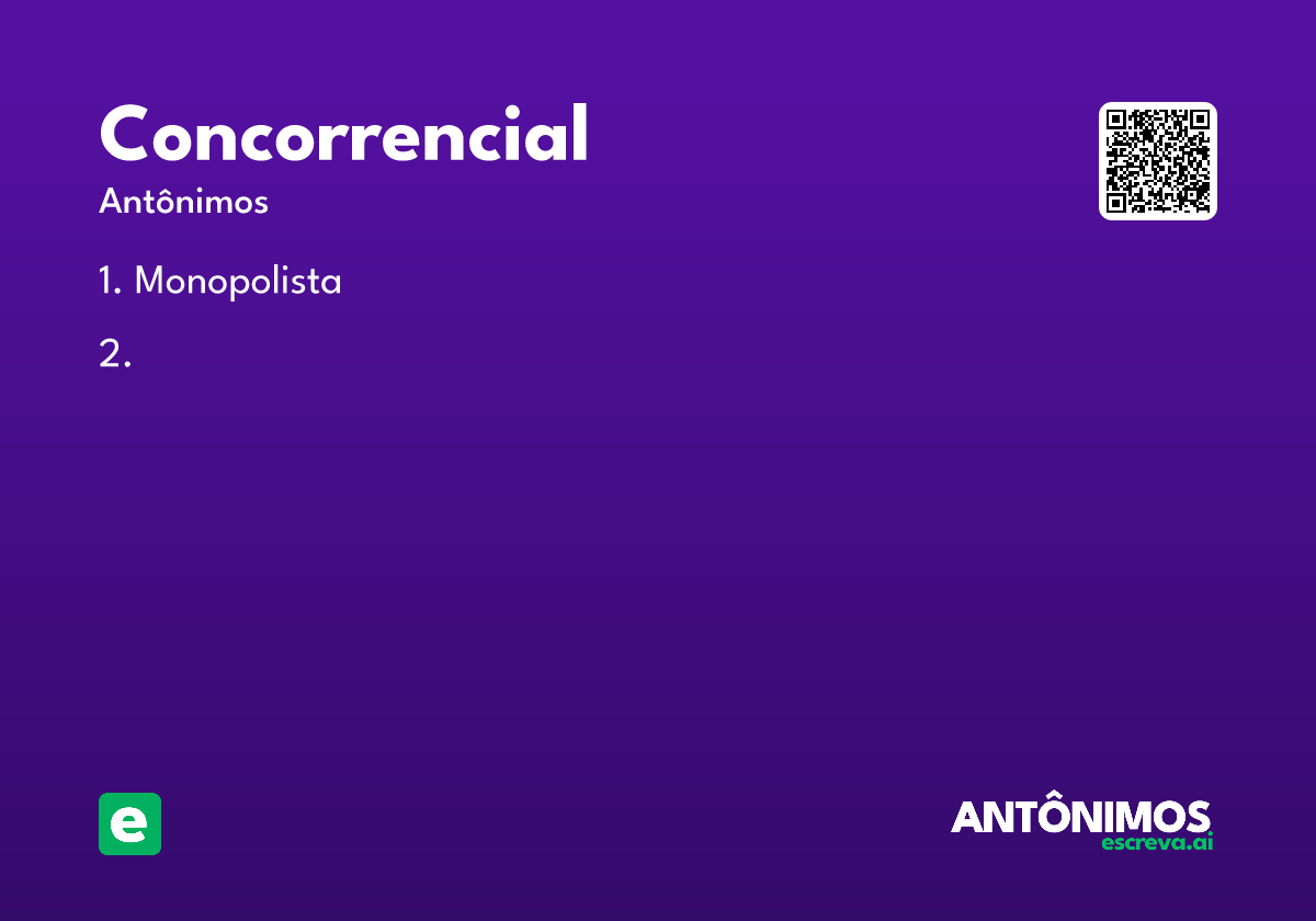 concorrencial
