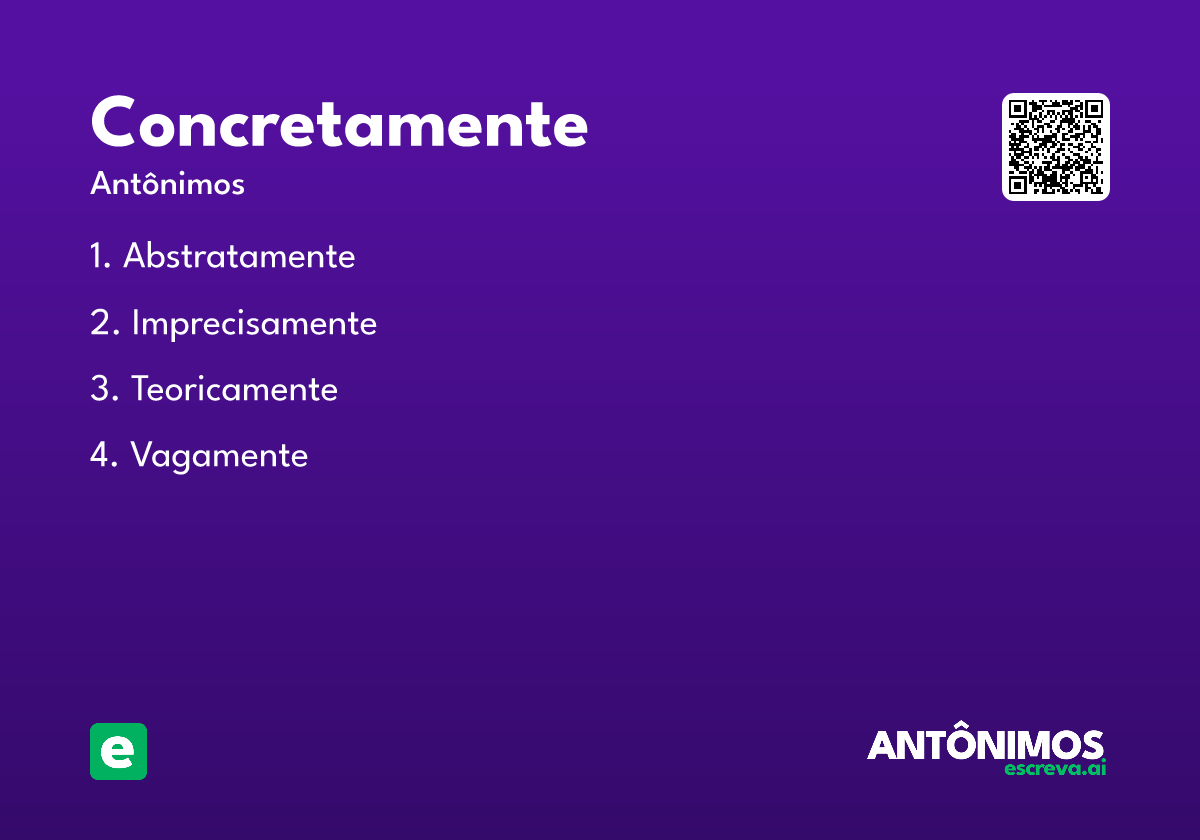 concretamente