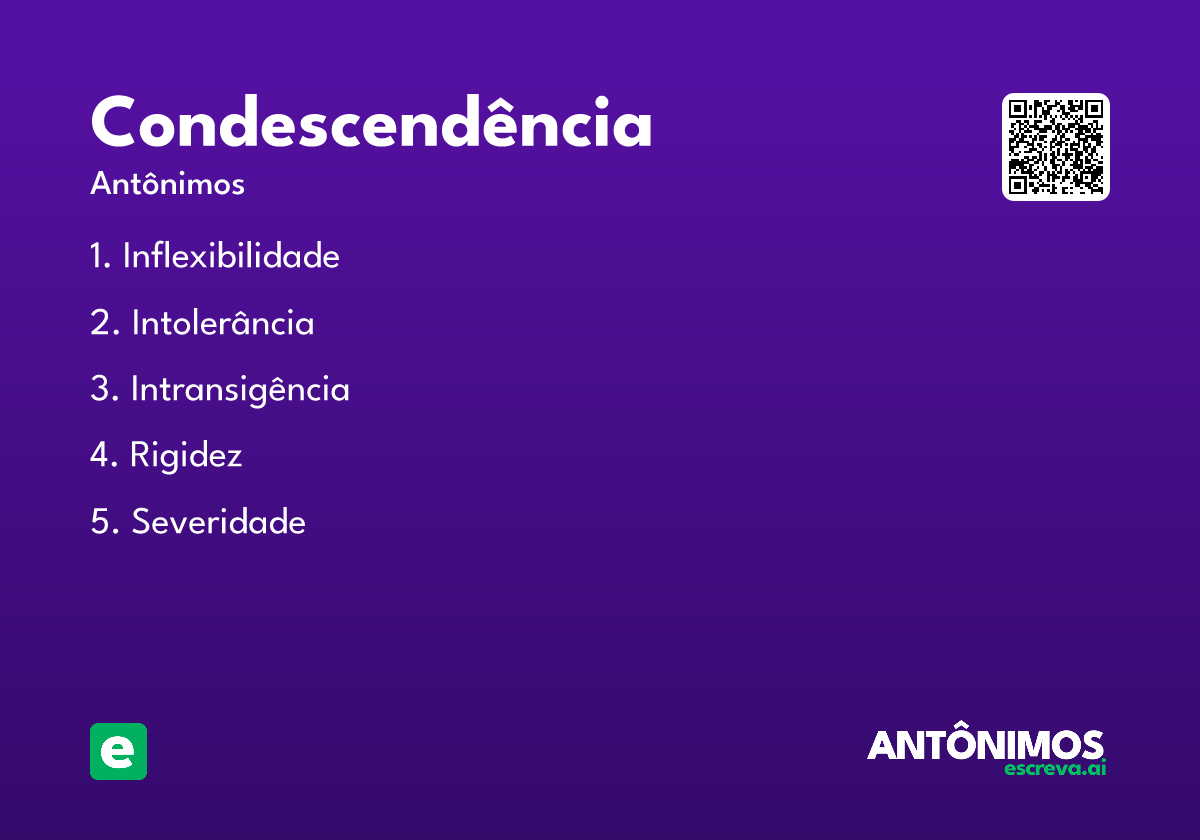 condescendência