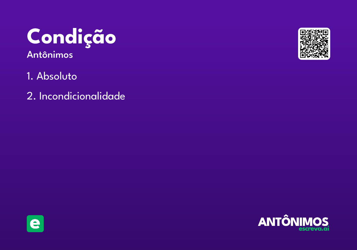 condição