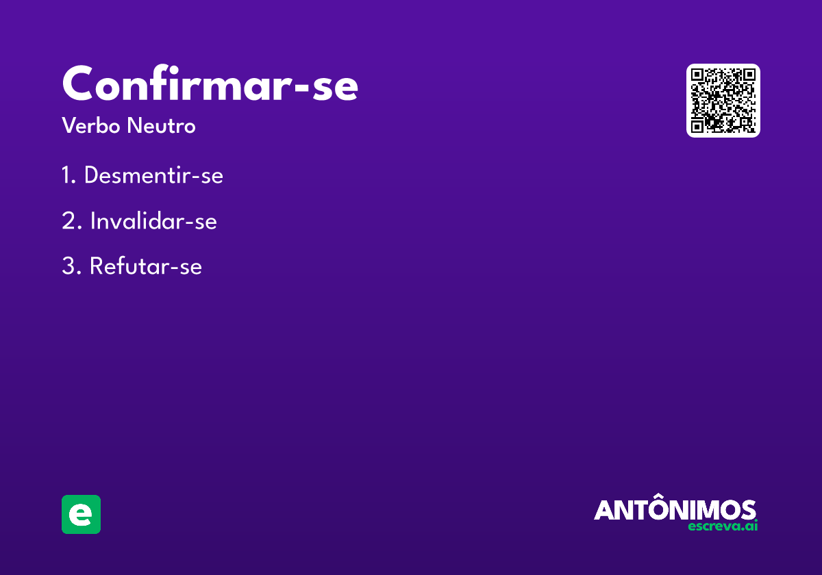 confirmar-se