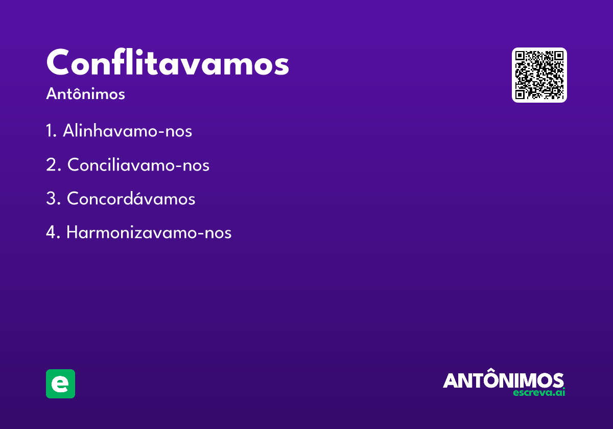conflitavamos