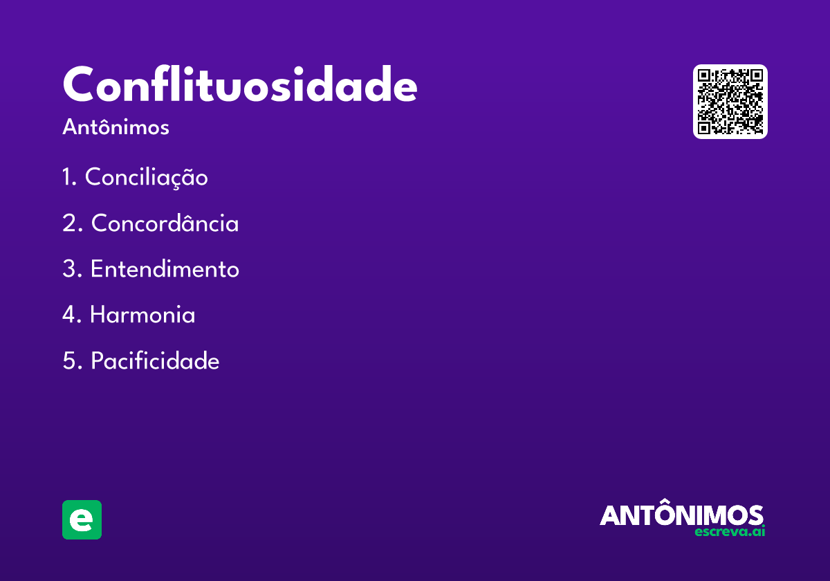 conflituosidade