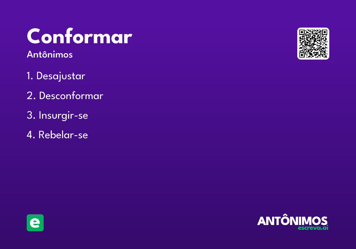 conformar