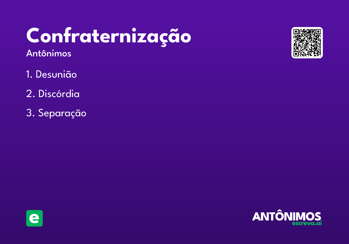confraternização
