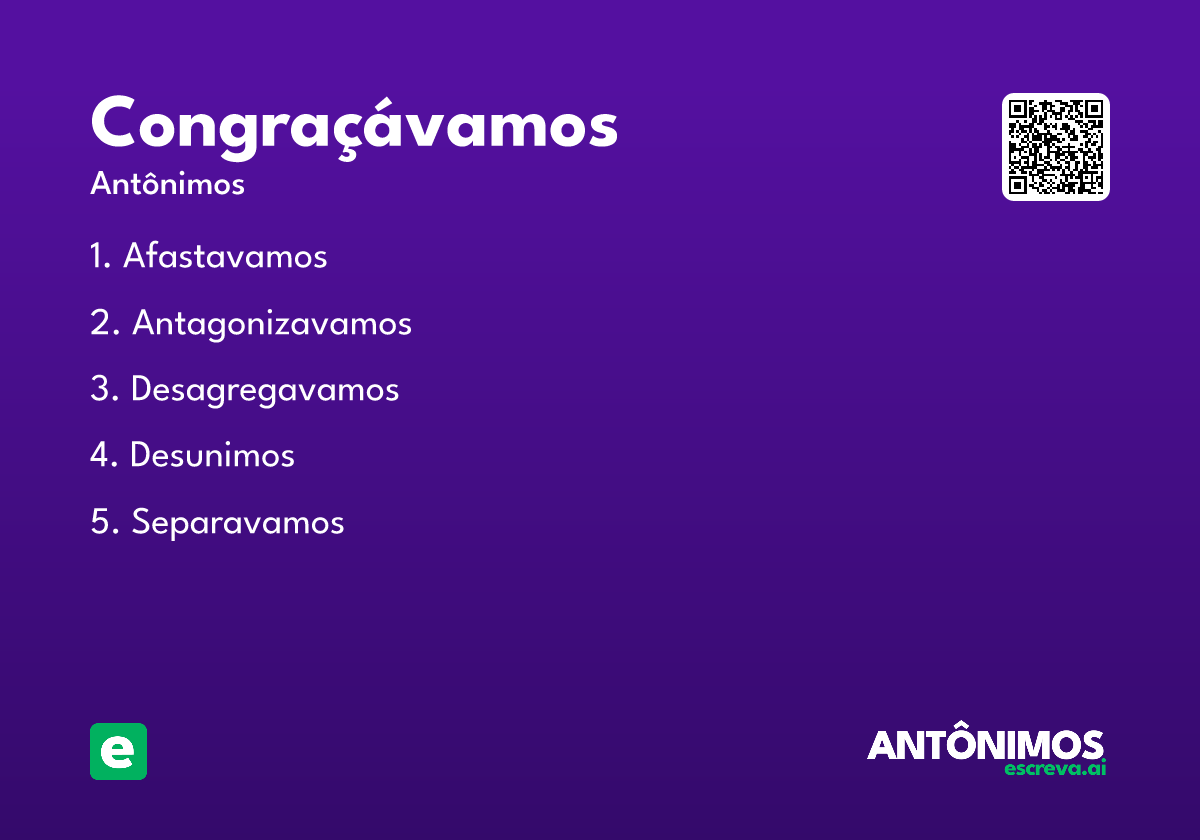congraçávamos