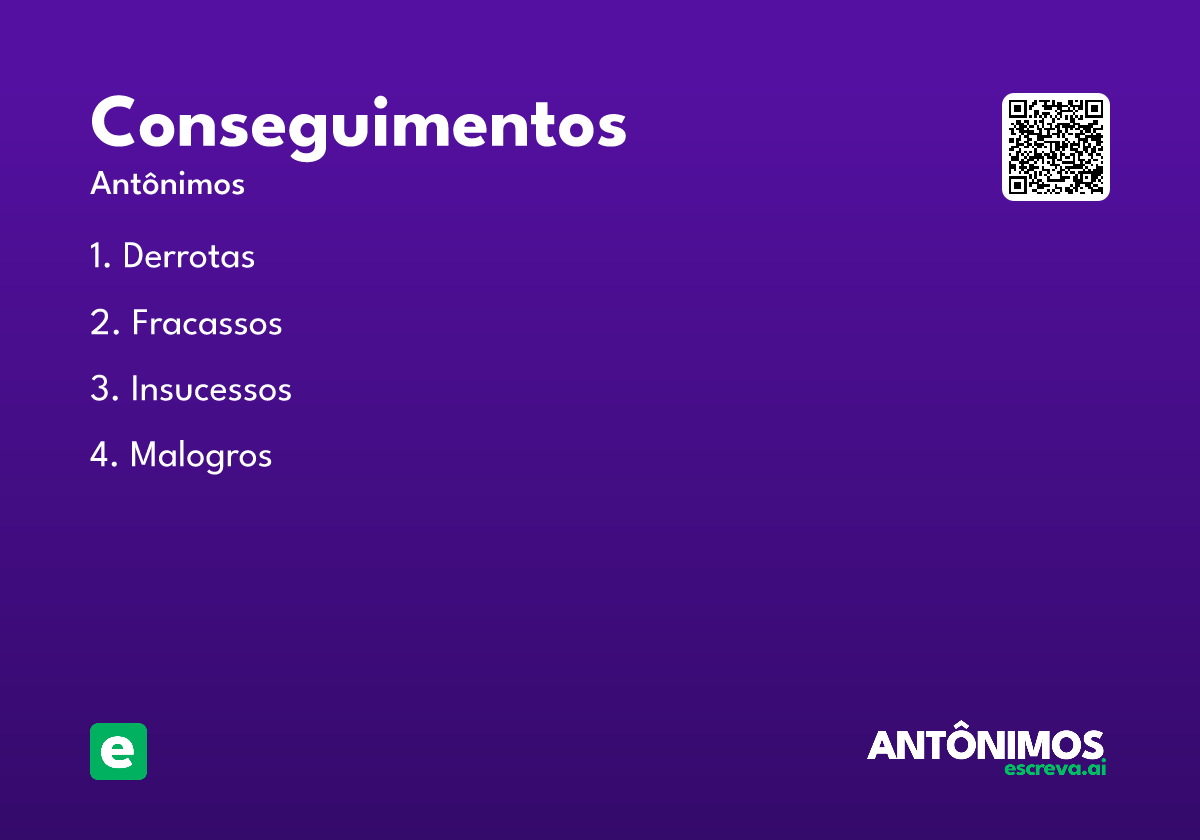 conseguimentos